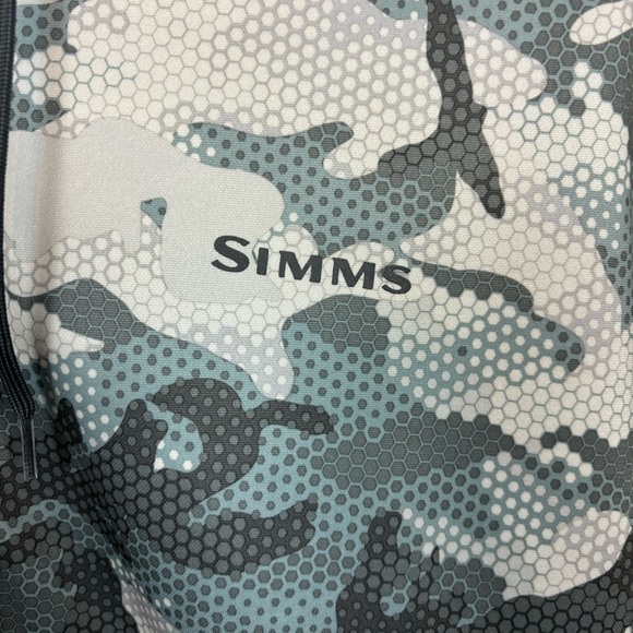 SIMMS CHALLENGER FULL ZIP HOODIE JACKET CAMOUFLAGE HEX FLO CAMO SIZE MEDIUM - Picture 2 of 6